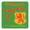Fire Army Square Beer Coasters